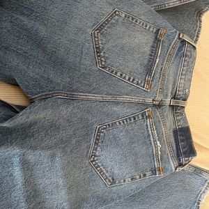 Abercrombie & Fitch jeans.